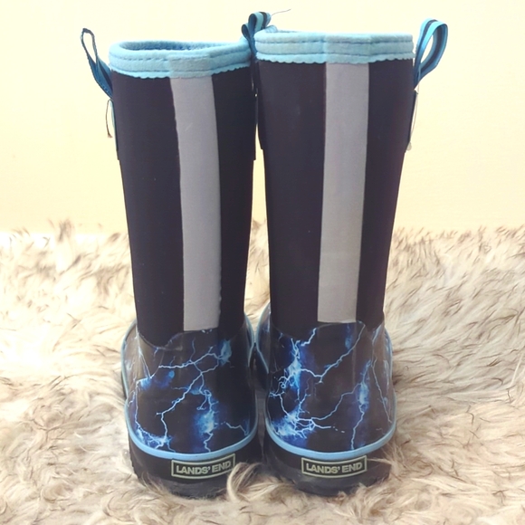 ⚡ Lands' End lightning rain boots ⚡ - Picture 3 of 4